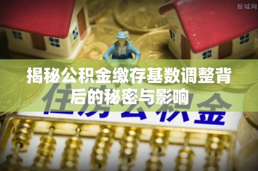 平川揭秘公积金缴存基数调整背后的秘密与影响