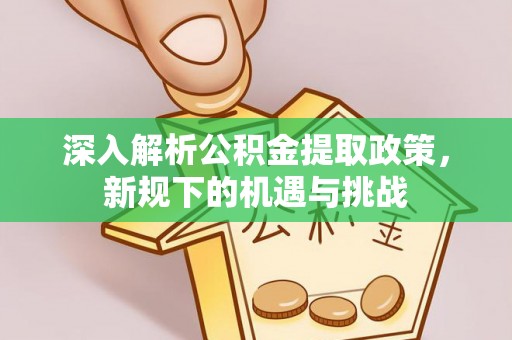 平川深入解析公积金提取政策，新规下的机遇与挑战